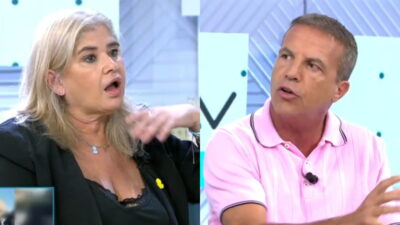 Lucía Etxebarria y Cristóbal Soria en 'Vamos a ver'