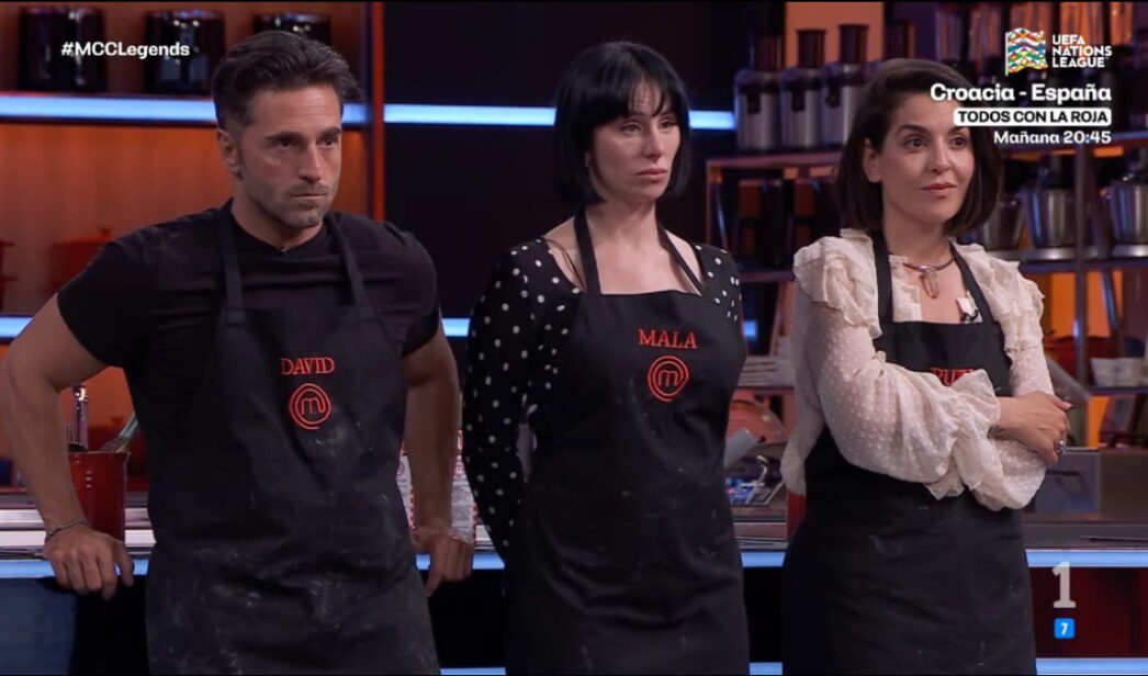 David Bustamante, Mala Rodríguez y Ruth Lorenzo en 'MasterChef Celebrity Legends'