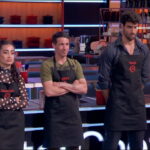 Marina Rivers, Juanjo Ballesta y Juan Betancourt en 'MasterChef Celebrity Legends'