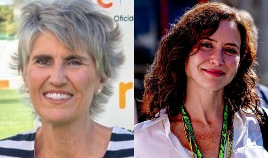 Paloma del Río e Isabel Díaz Ayuso.