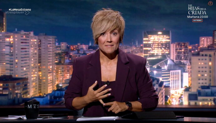 Cristina Pardo en 'La mesa'