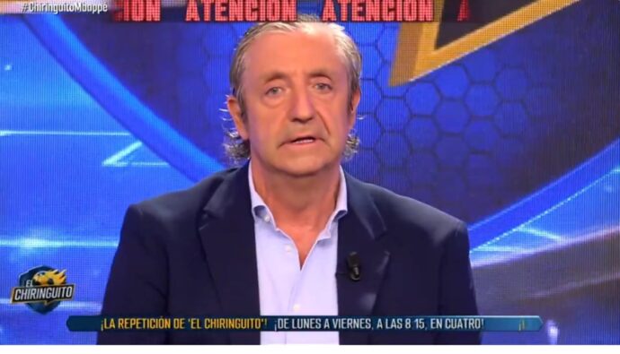 Josep Pedrerol en 'El Chiringuito'.