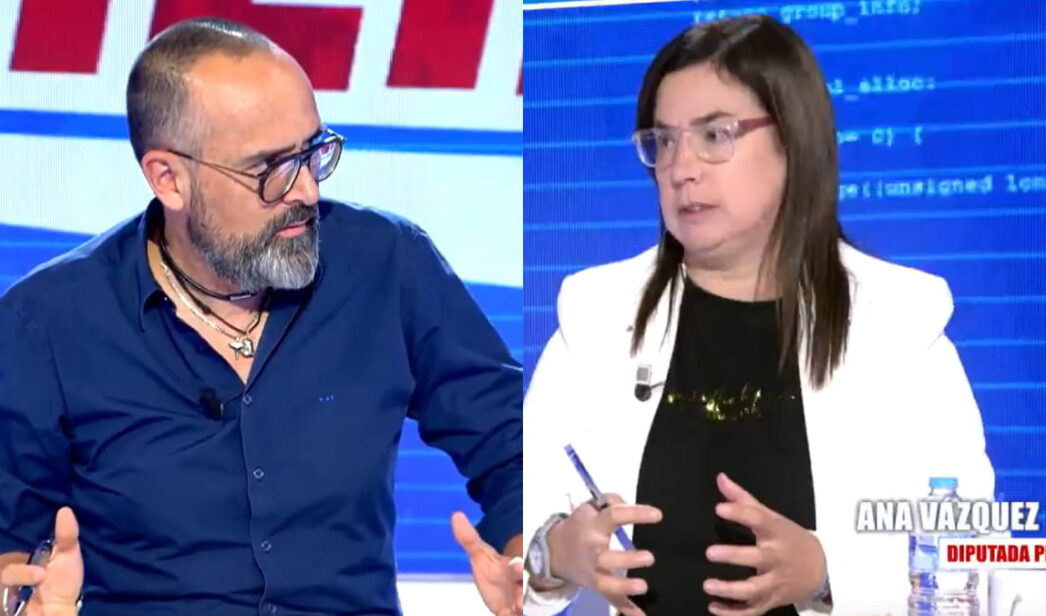 Risto Mejide y Ana Vázquez en 'Todo es mentira'