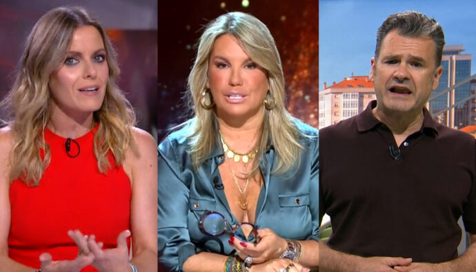 Andrea Ropero, Carmen Porter e Iñaki López