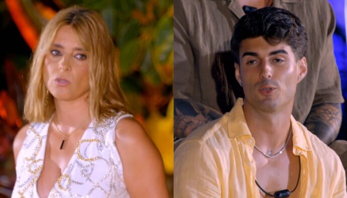 Sandra Barneda y Kico en 'La isla de las tentaciones 11'.