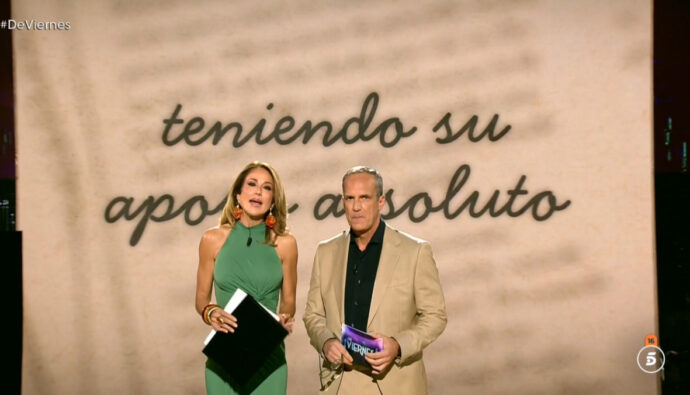 Beatriz Archidona y Santi Acosta en 'De Viernes'