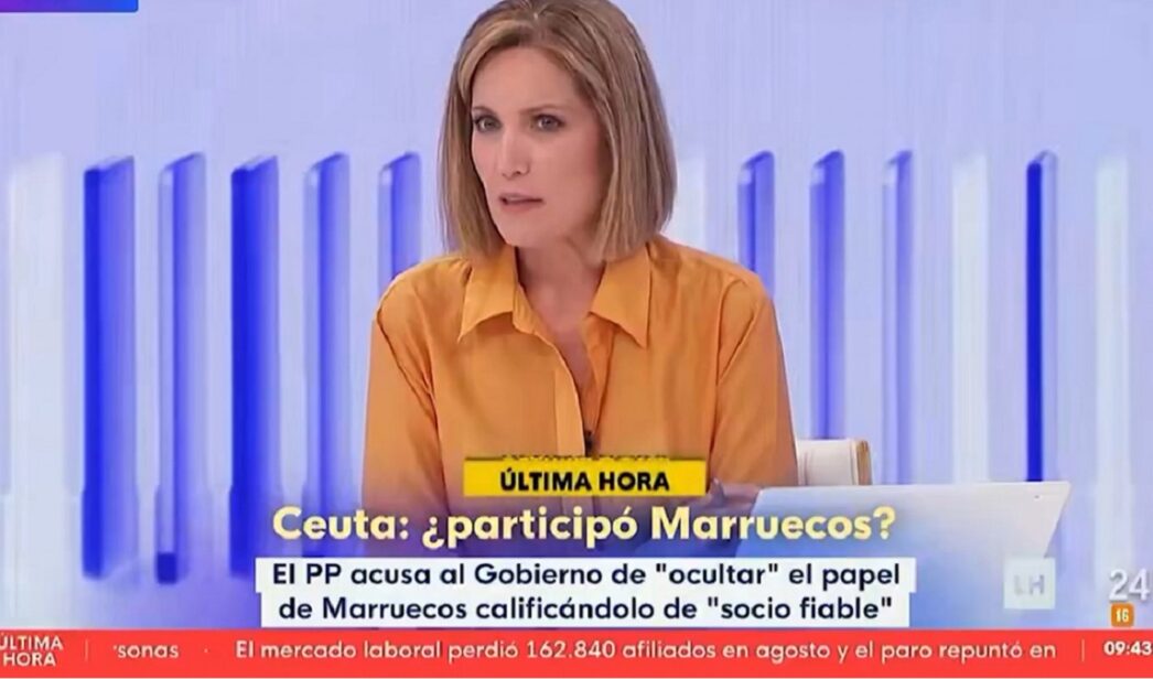 Silvia Intxaurrondo en 'La Hora de La 1'.