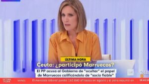 Silvia Intxaurrondo en 'La Hora de La 1'.