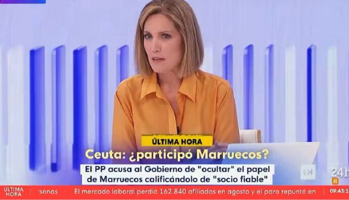 Silvia Intxaurrondo en 'La Hora de La 1'.