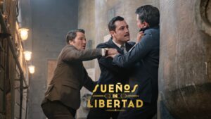 Pablo, Gabriel y Tasio en 'Sueños de libertad'