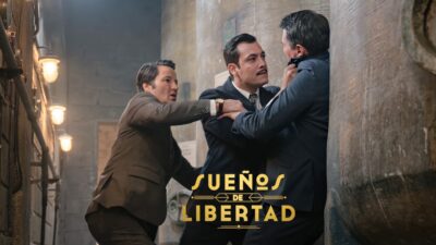 Pablo, Gabriel y Tasio en 'Sueños de libertad'