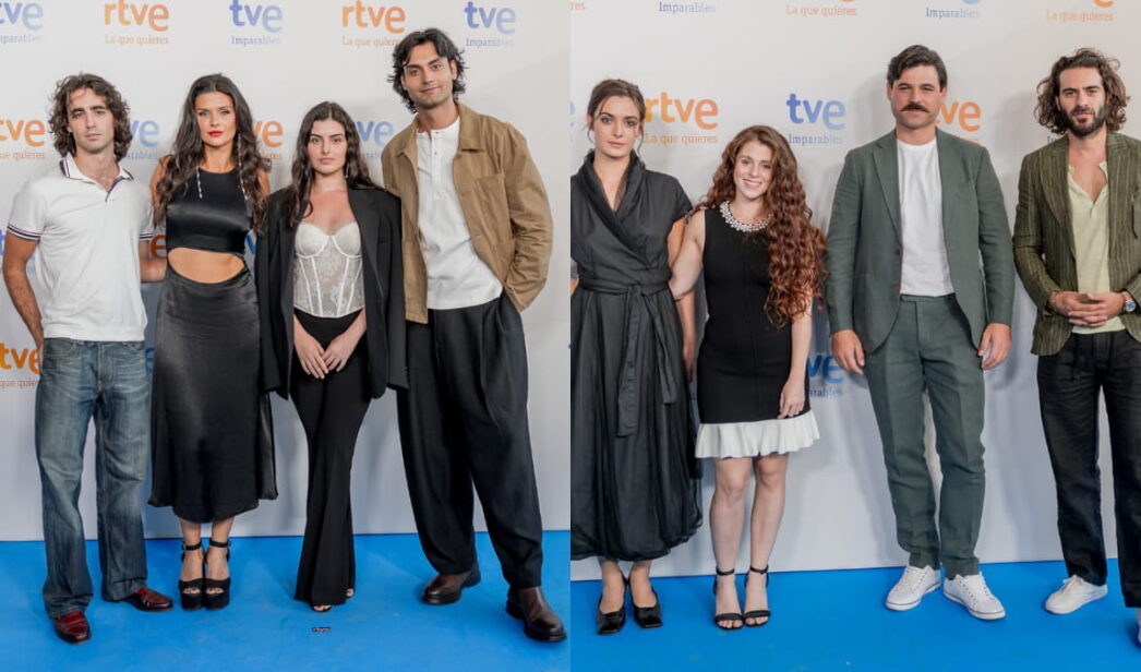 Los actores de 'Valle Salvaje' y 'La Promesa' en la presentación de temporada de TVE