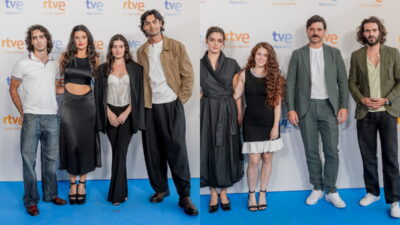 Los actores de 'Valle Salvaje' y 'La Promesa' en la presentación de temporada de TVE