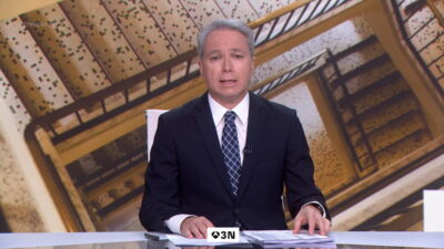 Vicente Vallés en 'Antena 3 Noticias'