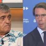 El Gran Wyoming y José María Aznar