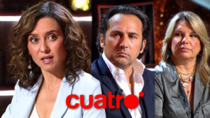 Isabel Díaz Ayuso con Iker Jiménez y Carmen Porter en 'Horizonte'