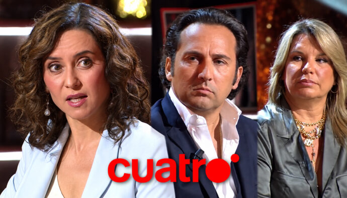 Isabel Díaz Ayuso con Iker Jiménez y Carmen Porter en 'Horizonte'