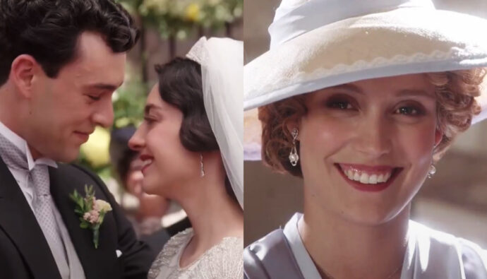 Curro y Ángela y Jana en 'La Promesa'