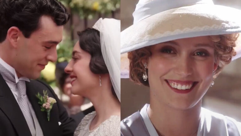 Curro y Ángela y Jana en 'La Promesa'