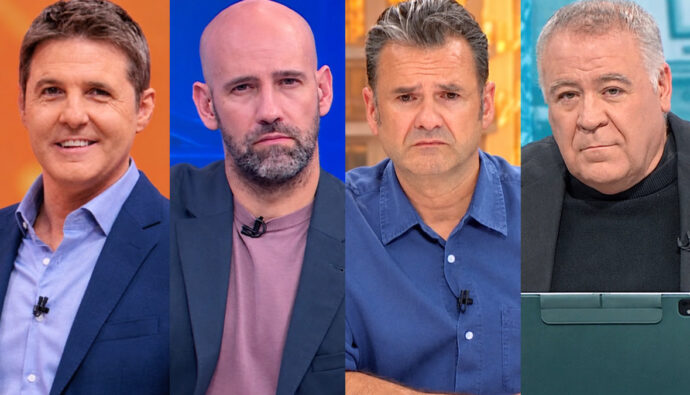 Jesús Cintora, Gonzalo Miró, Iñaki López y Antonio García Ferreras