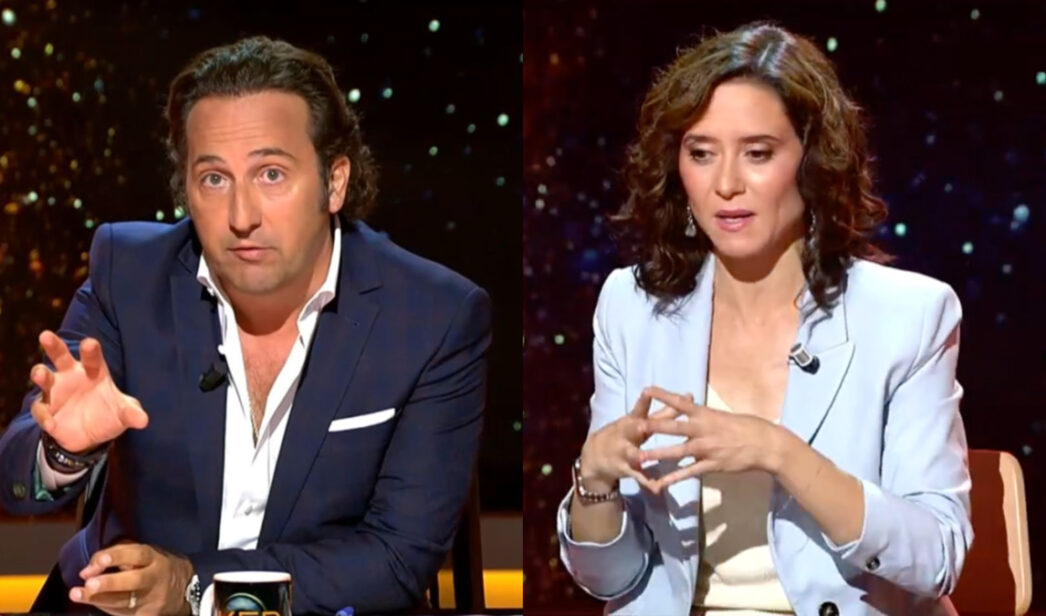 Iker Jiménez e Isabel Díaz Ayuso
