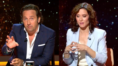 Iker Jiménez e Isabel Díaz Ayuso