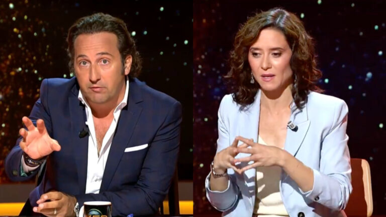 Iker Jiménez e Isabel Díaz Ayuso