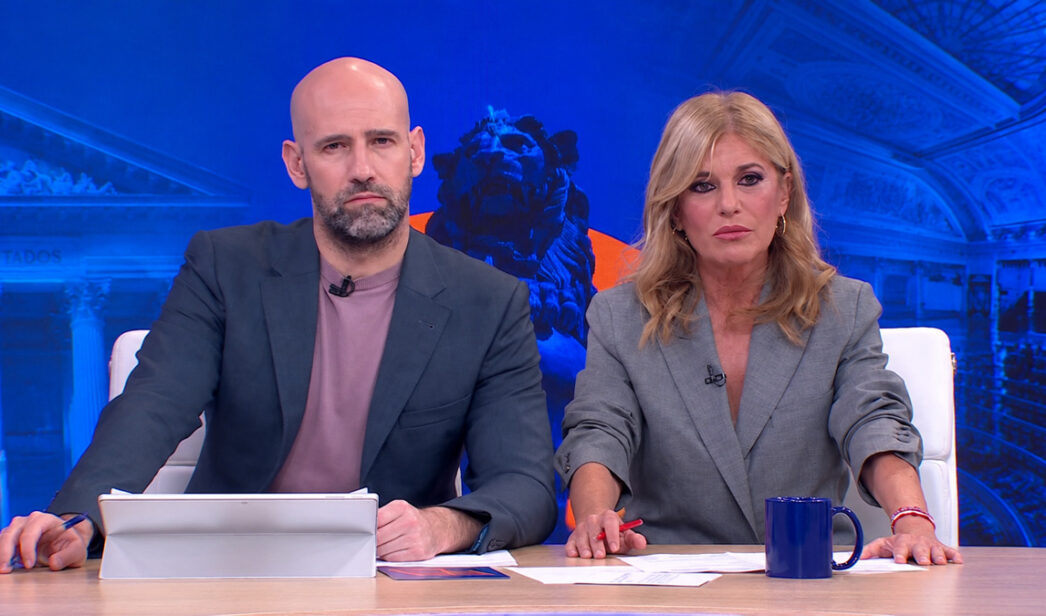 Gonzalo Miró y Esther Palomera en 'Malas Lenguas'