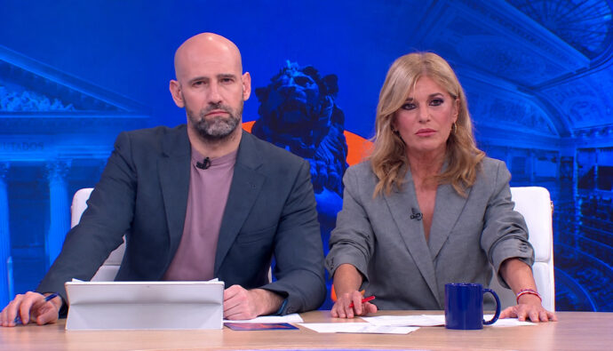 Gonzalo Miró y Esther Palomera en 'Malas Lenguas'
