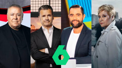 'Al rojo vivo', 'Más vale tarde', 'Zapeando' y 'Equipo de investigación' en La Sexta