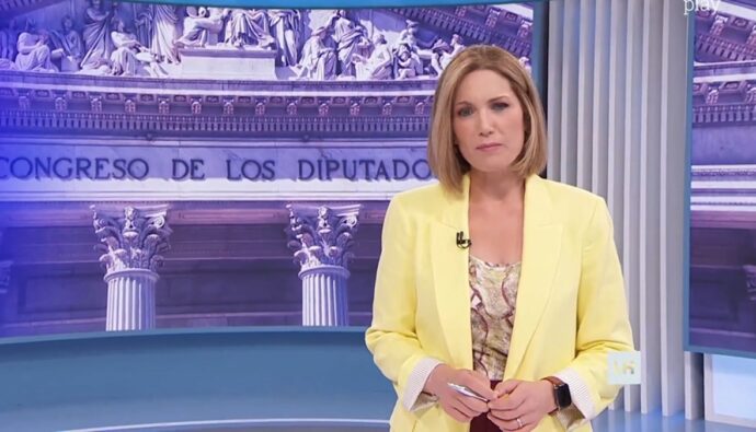 Silvia Intxaurrondo en 'La Hora de La 1'.