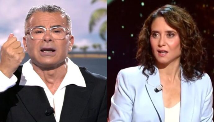 Jorge Javier Vázquez e Isabel Díaz Ayuso.