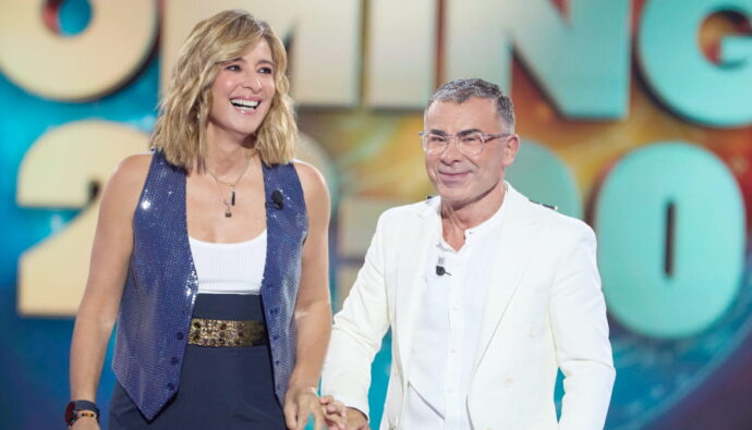 Sandra Barneda y Jorge Javier Vázquez en 'Supervivientes All Stars'