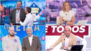 'El Hormiguero', 'La hora de La 1', 'Rueda la letra' y 'En boca de todos'